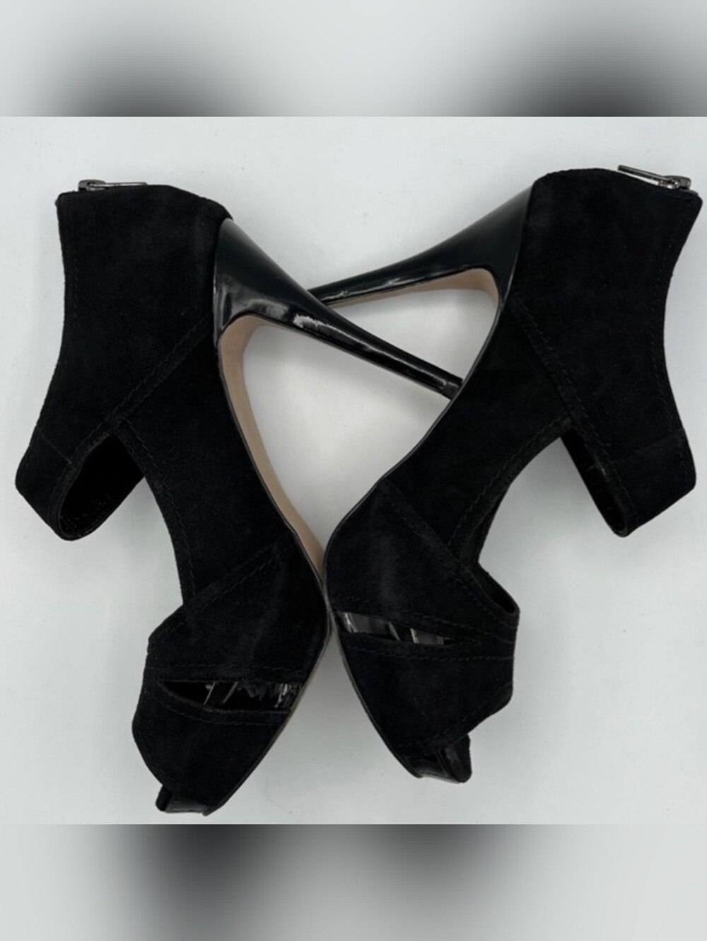 Steve Madden Lorane Strappy Suede Heeled Pumps